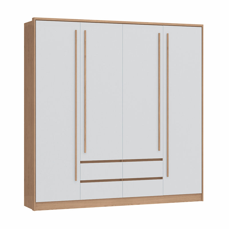 Clóset Astor 4 Puertas 4 Cajones