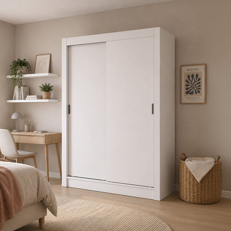 Clóset Denver 2 Puertas Corredizas Blanco
