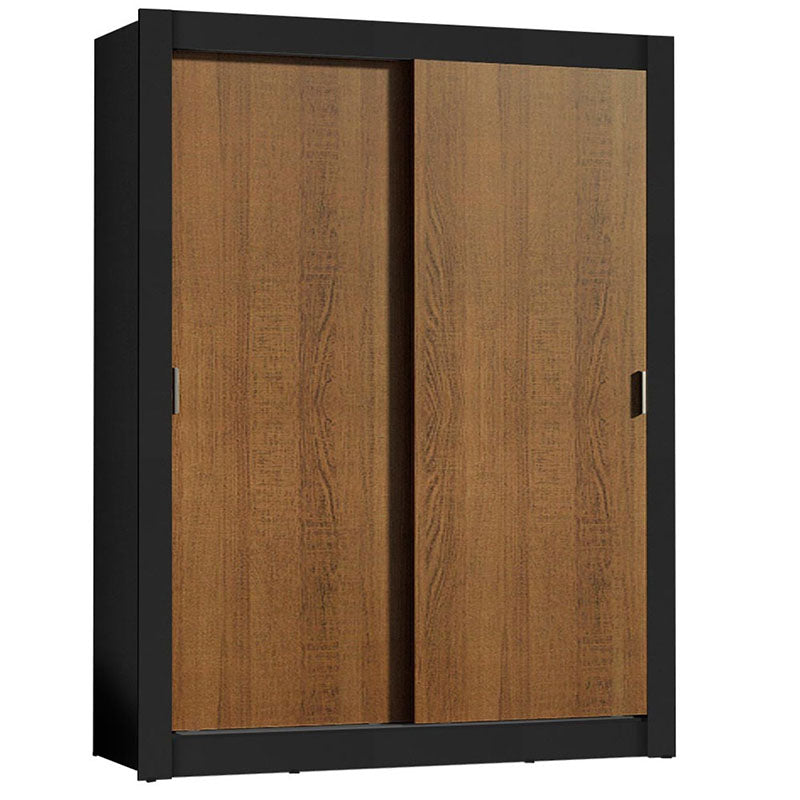 Clóset Denver 2 Puertas Corredizas Café/Negro