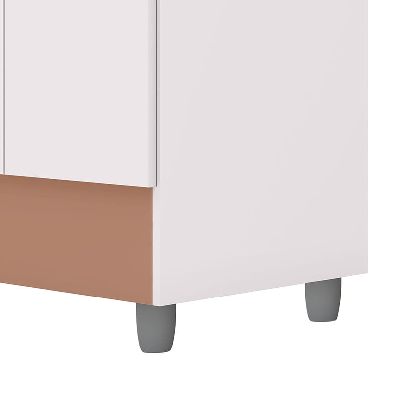Clóset Ideal 4 Puertas 2 Cajones Blanco