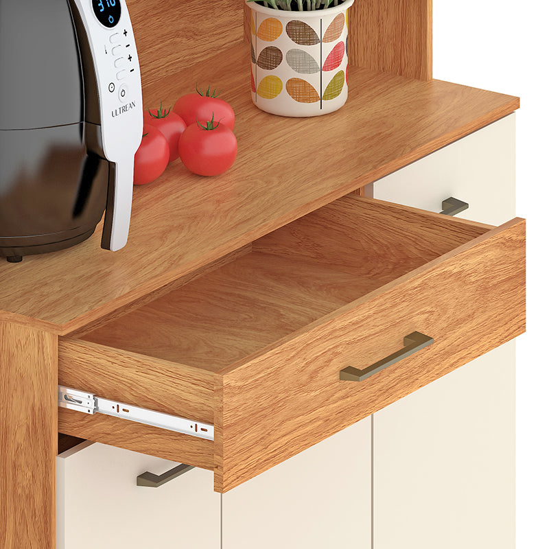 Kit Cocina Carla Beige 1 Puerta 6 Cajones