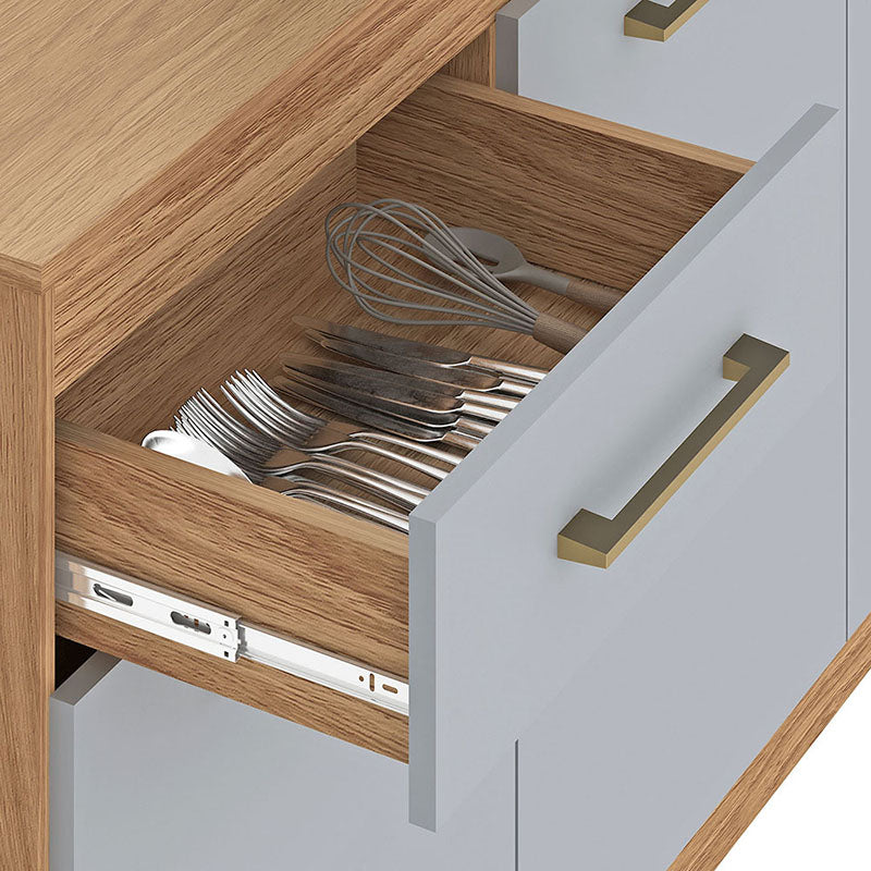Kit Cocina Alba 8 Puertas 1 Cajón
