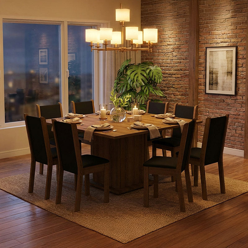 Comedor Clarice Greco 8 Sillas