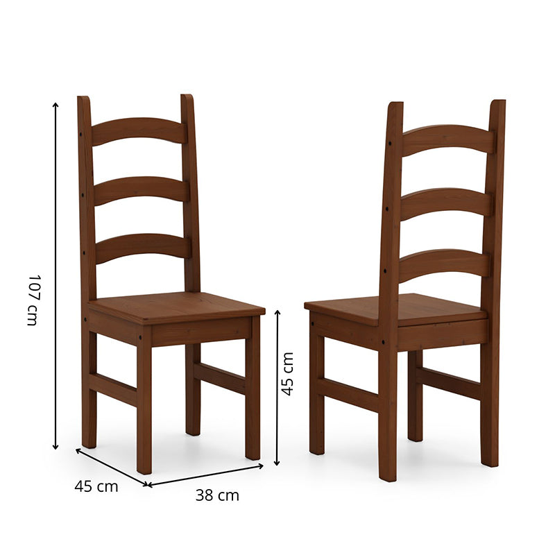 Comedor Madera Italia 6 Sillas