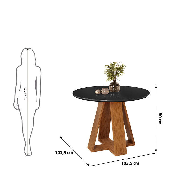 Comedor Celeste Julia 4 Sillas