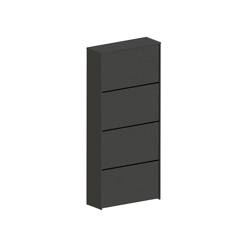 Zapatera Americana 4 Puertas Negro