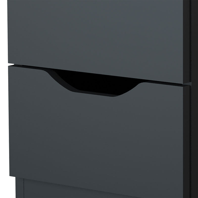 Cajonera Americano 4 Cajones Negro