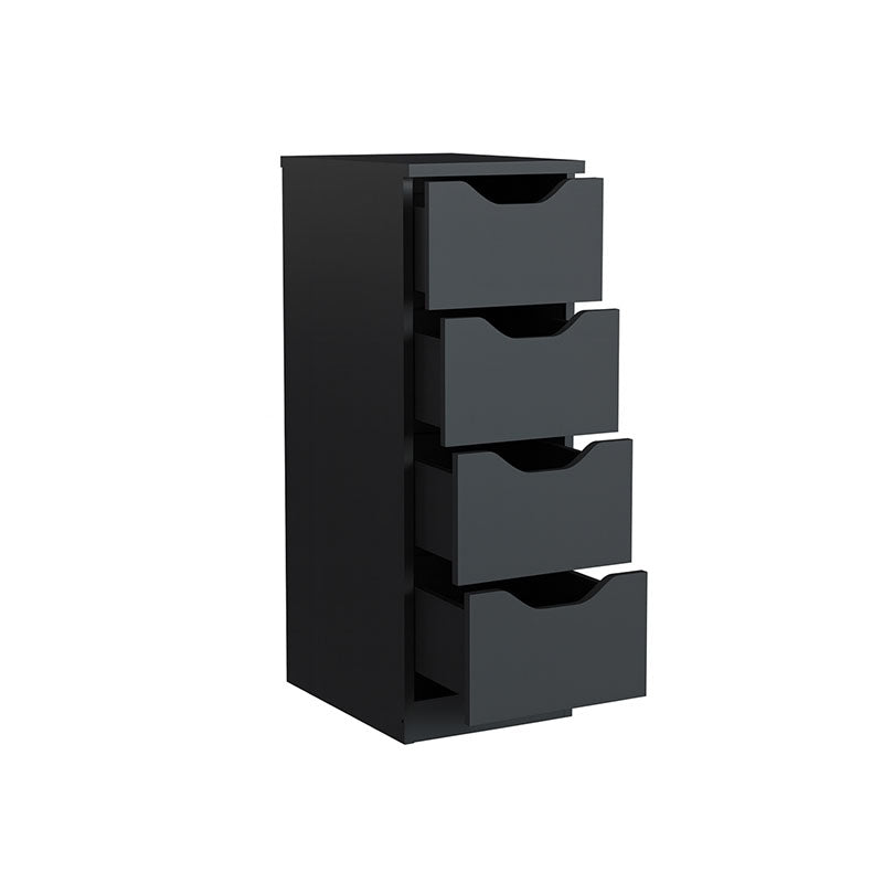 Cajonera Americano 4 Cajones Negro