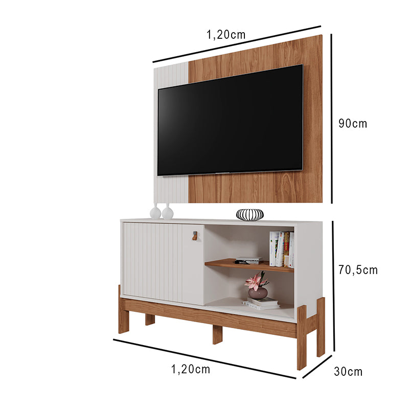 Panel TV Law Con Rack Hasta TV de 42"
