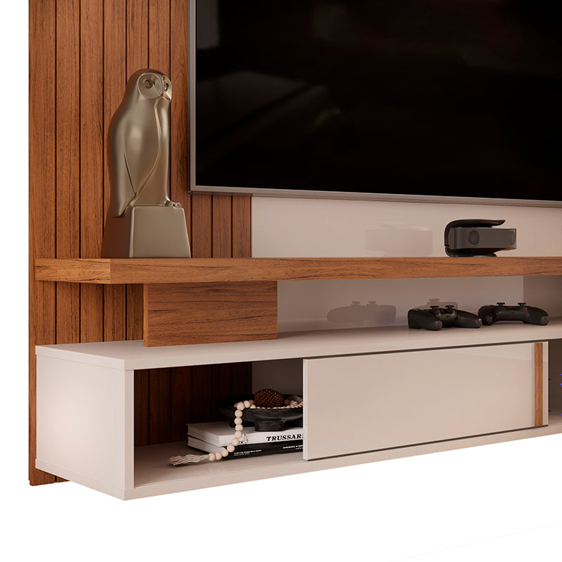 Panel TV Leoni Beige Hasta TV de 65"