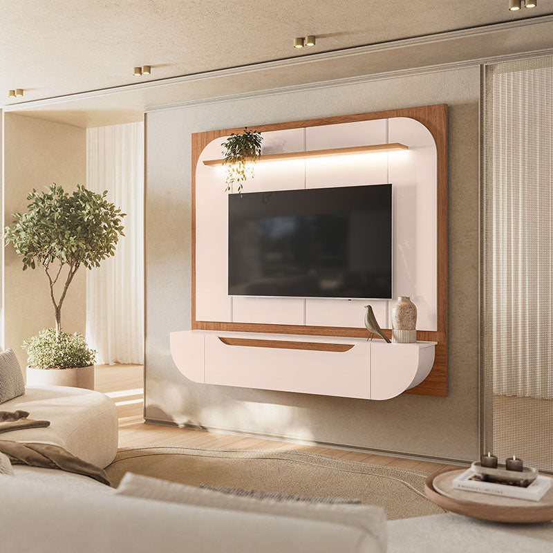 Panel De TV Onare Beige Hasta 70 Pulgadas