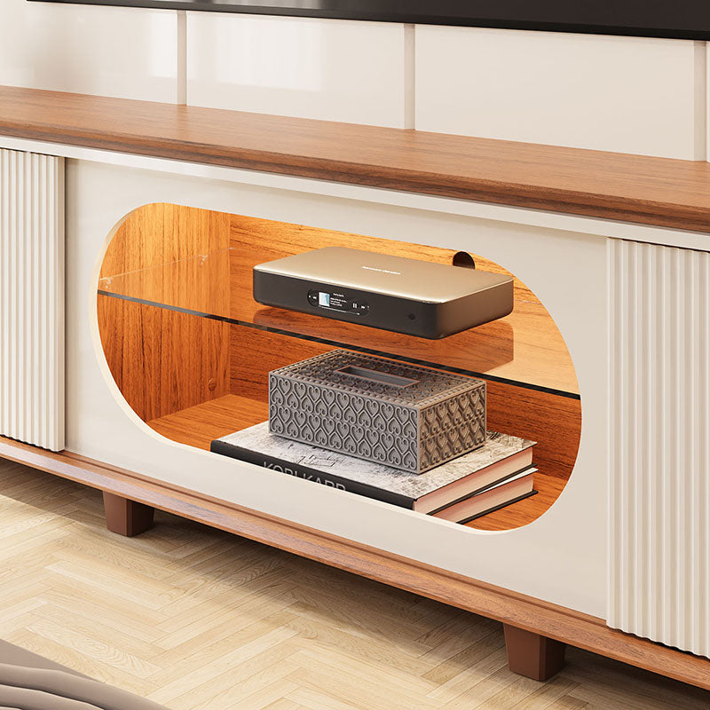 Home Tv Maia Beige Hasta 75 Pulgadas