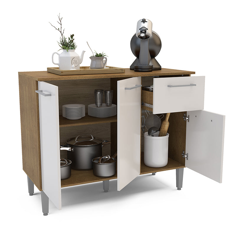 Mueble Base New Evandro 105 Cm