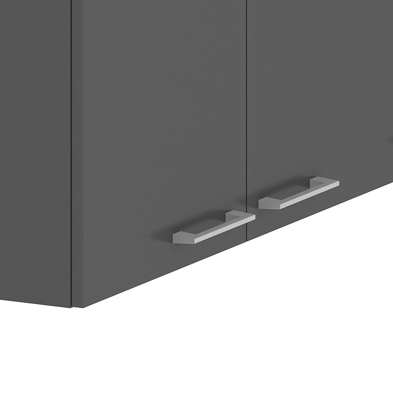 Mueble Aéreo Opie Grafito 12o Cm