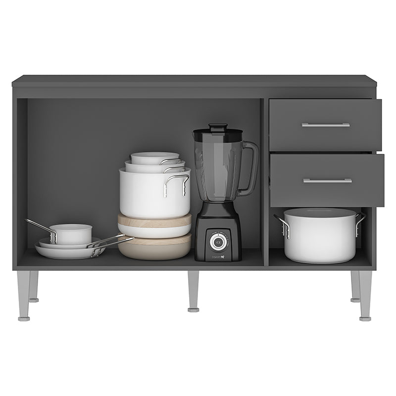 Mueble Base Opie Grafito 120
