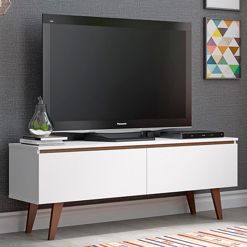 Rack TV Le Mans Claro 2 Puertas Hasta TV de 55"