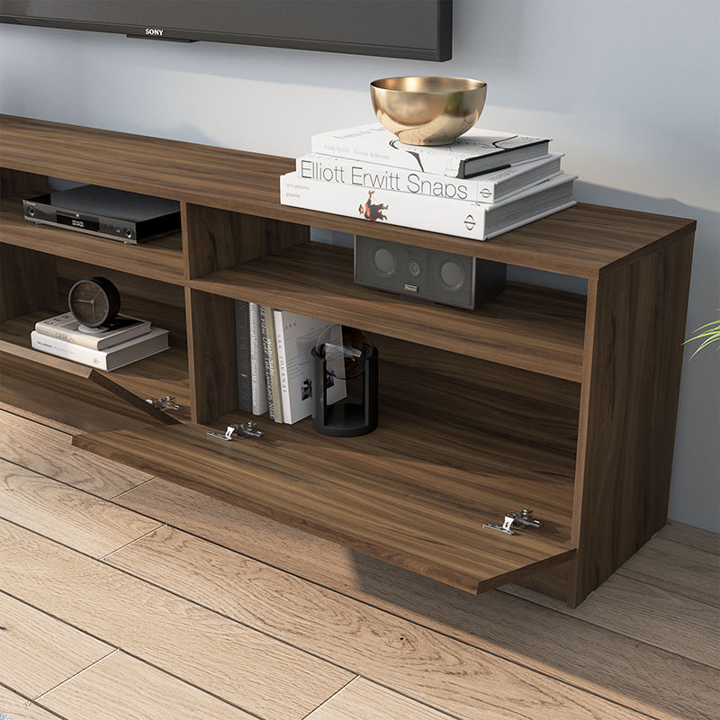 Rack TV Moyan Rustic 2 Puertas Hasta TV de 75"