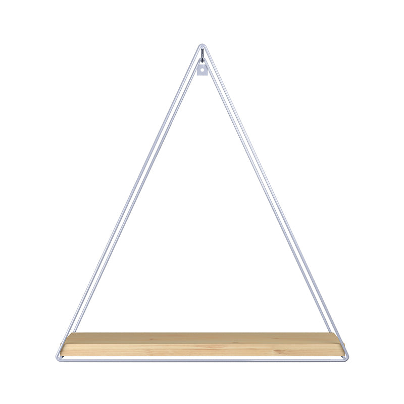 Repisa Triangular Pino Blanco 37x10x40