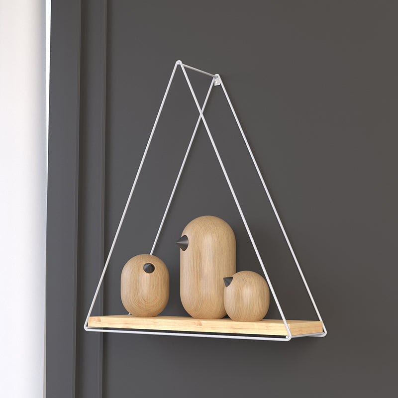 Repisa Triangular Pino Blanco 37x10x40