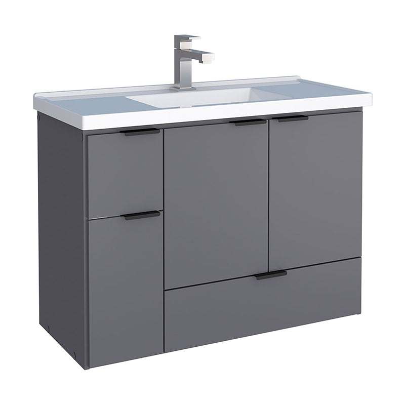 Vanitorio Aéreo Orquedea 80 Gris