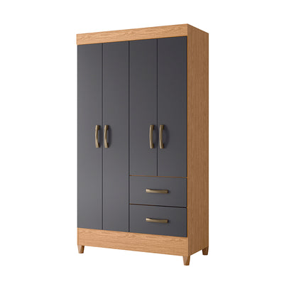 Clóset 4 Puertas Mobi Graphite