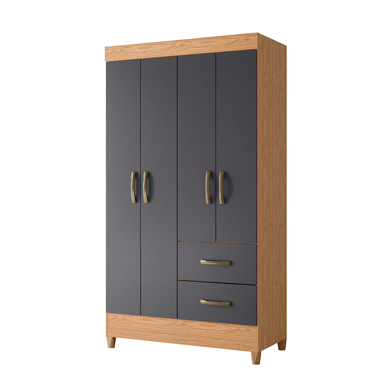 Clóset 4 Puertas Mobi Graphite
