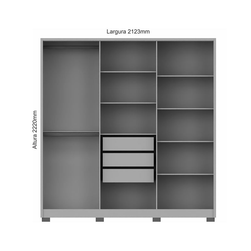 Clóset Safira 6 Puertas