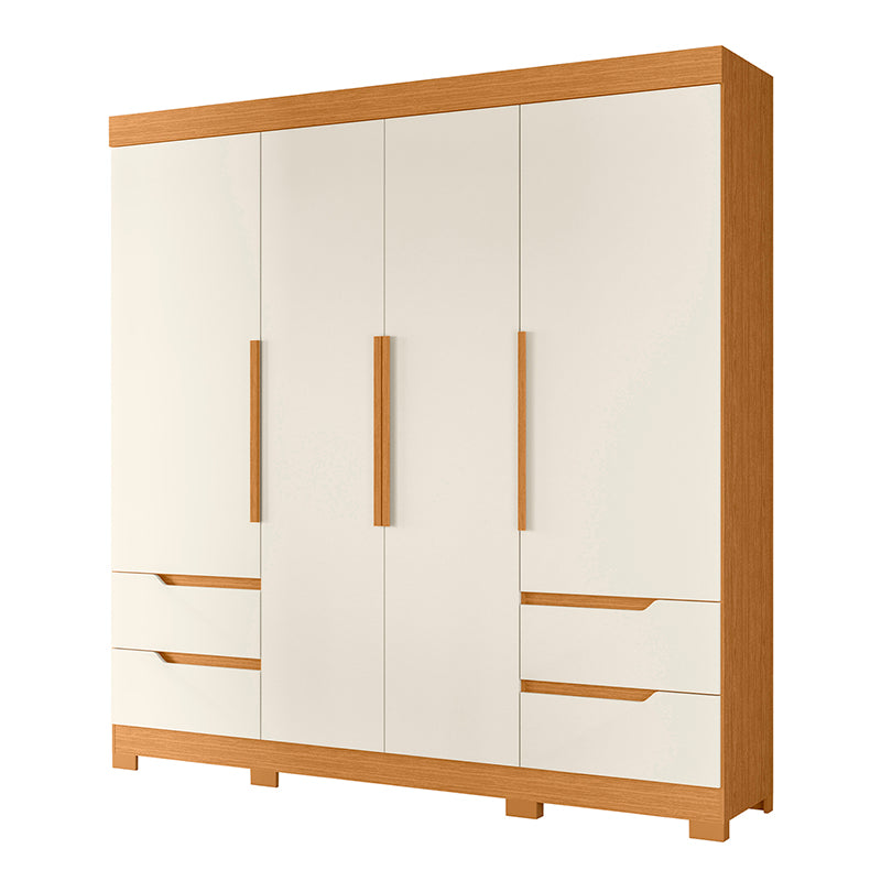 Clóset Vivacce Claro 4 Puertas + 4 Cajones