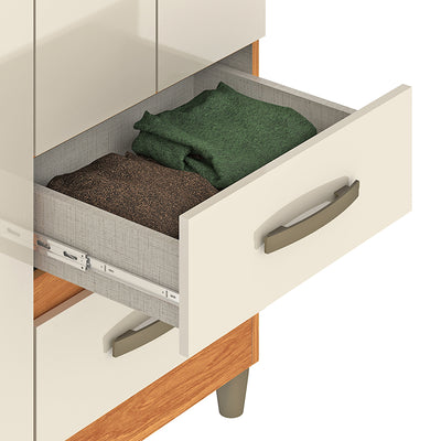 Clóset Porto Beige 3 Puertas 2 Cajones