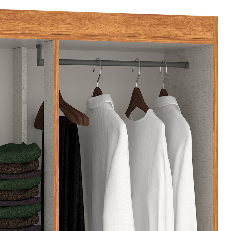 Clóset Porto Beige 3 Puertas 2 Cajones