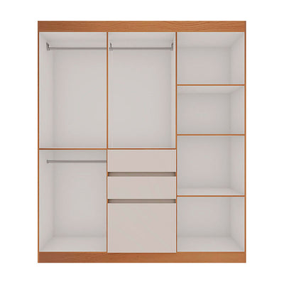 Clóset Berna Blanco 7 Puertas 2 Cajones