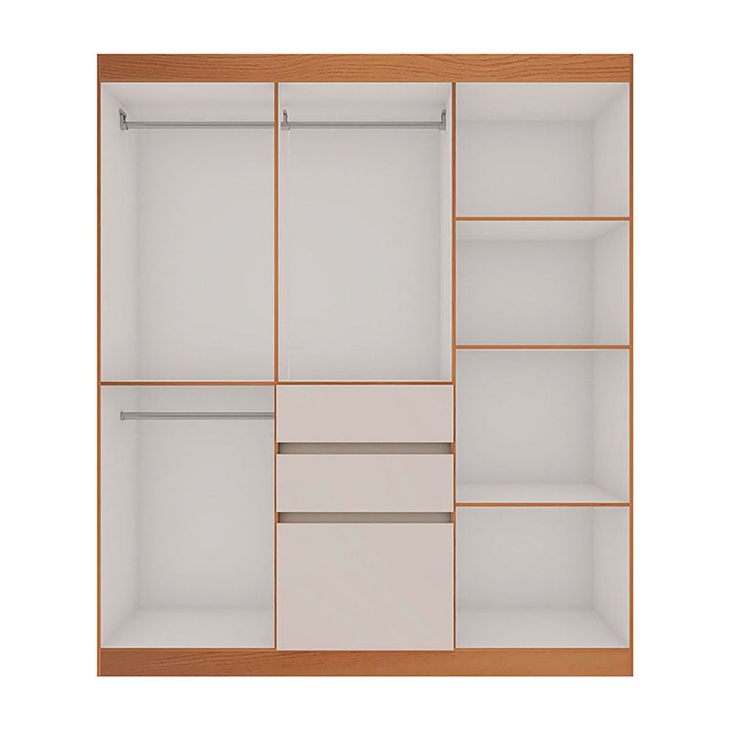 Clóset Berna Blanco 7 Puertas 2 Cajones