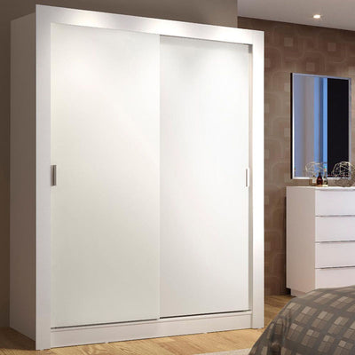 Clóset Denver 2 Puertas Corredizas Blanco