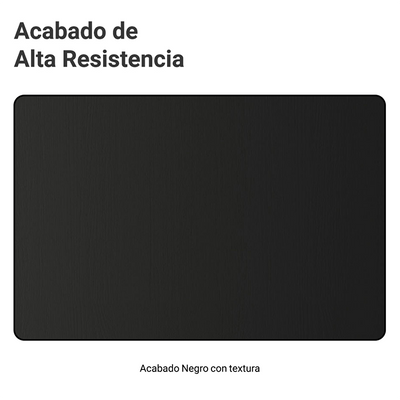 Clóset Monaco Negro 3 Puertas 170 Cm Moderno