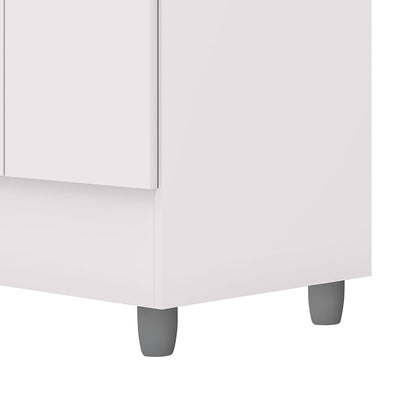 Clóset Ideal 4 Puertas 2 Cajones Blanco