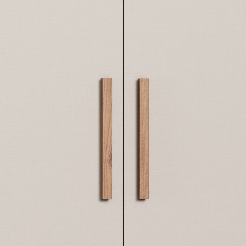 Closet Pequim 4 Puertas 2 Cajones Beige