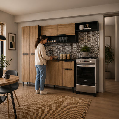 Cocina Modular Madri Rustic