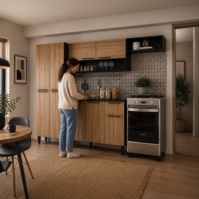 Cocina Modular Madri Rustic