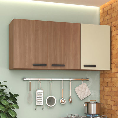 Mueble Aéreo Mia 120 Cm Beige