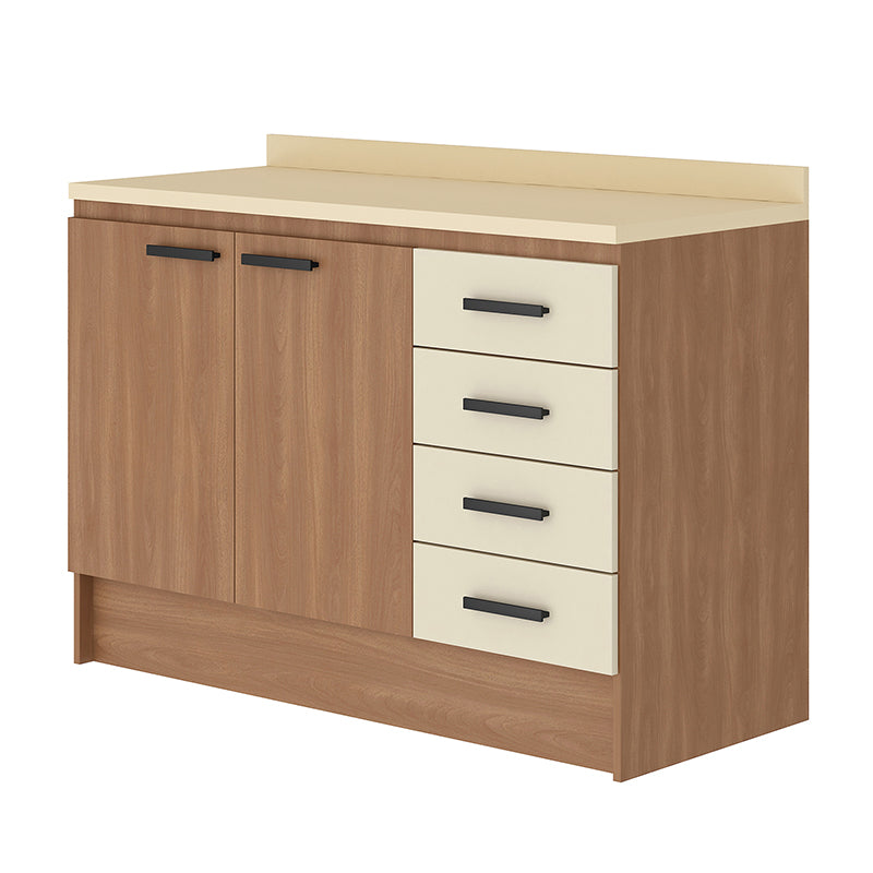Mueble Base Mia 120 Cm Beige