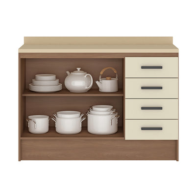 Mueble Base Mia 120 Cm Beige
