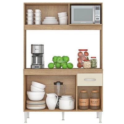 Kit Cocina Sarah Beige 3 Puertas 1 Cajón