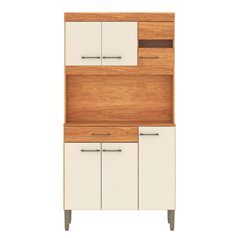 Kit Cocina Carla Beige 1 Puerta 6 Cajones