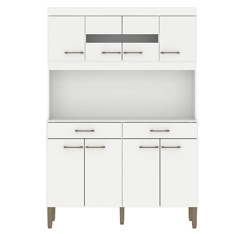 Kit Cocina Laura Blanca 8 Puertas 2 Cajones