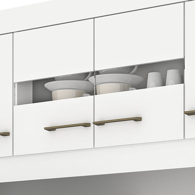 Kit Cocina Laura Blanca 8 Puertas 2 Cajones
