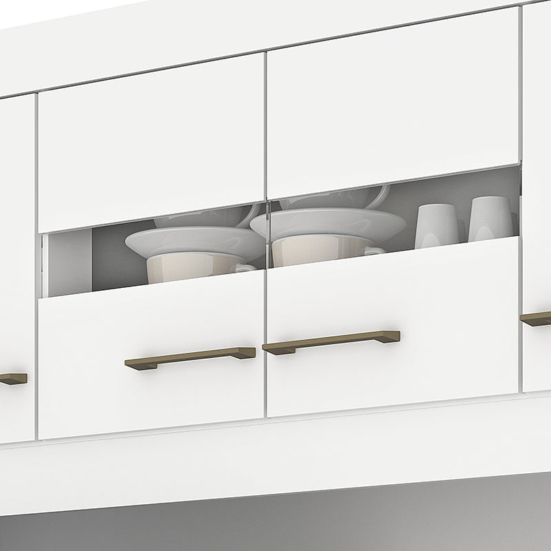 Kit Cocina Laura Blanca 8 Puertas 2 Cajones