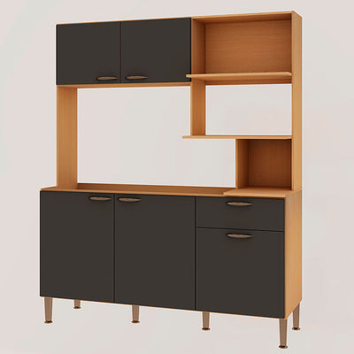 Kit Cocina Bella Gris 4 Puerteas 2 Cajones