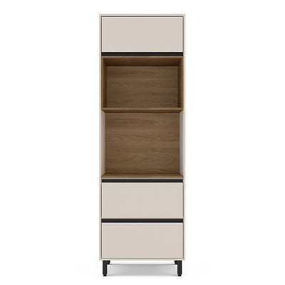 Despensa Koya 2 Puertas 1 Cajón Beige