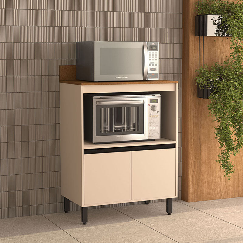 Mueble Base Koya 2 Puertas Beige