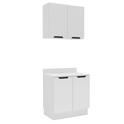 Cocina Modular Meena Delta 4 Puertas Blanco